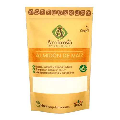Almidón de Maíz Libre de Gluten 500 grs