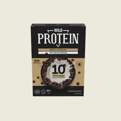 Cereal Crunchy Proteico Sabor Chocolate Sin Azúcar Añadida Sin Sellos 300 grs