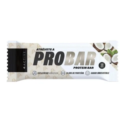 Barra de Proteína Atrevete a Probar Sin Azúcar Sabor Coco 50 gr