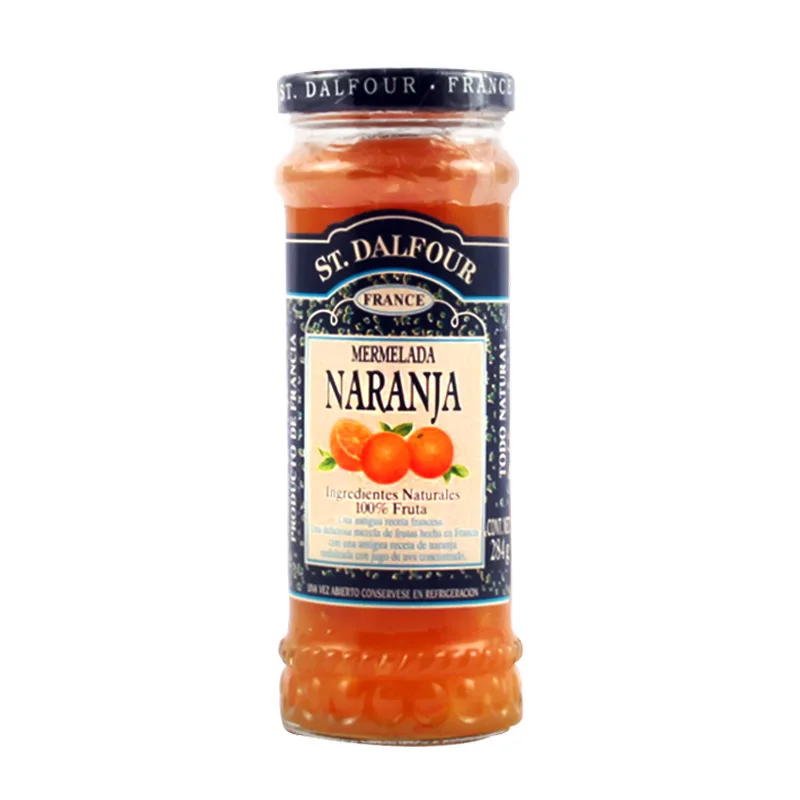 Mermelada de Naranja 100% fruta sin azúcar añadida 284 grs