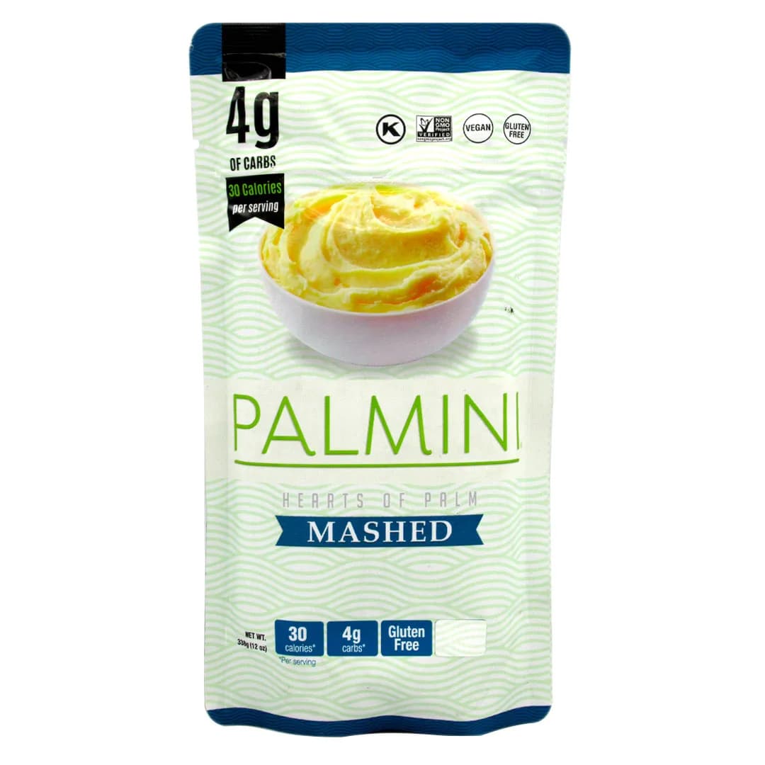 Pure de Palmito Keto Vegano Sin Gluten 338 grs