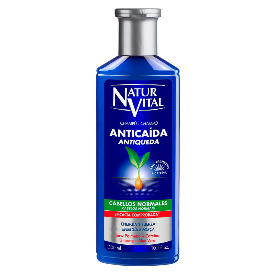 Shampoo Anticaida cabellos Normales con Cafeina 300 ml