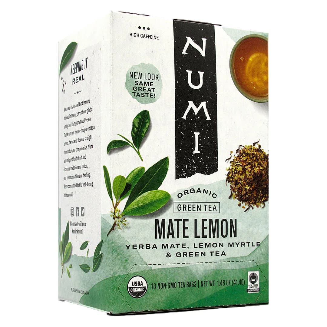 Infusiones Mate Limón Orgánico 18 Bolsitas