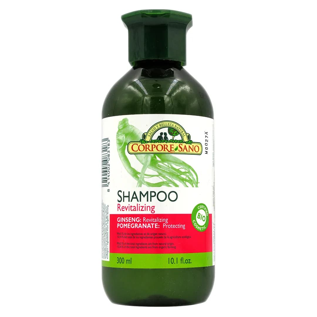 Shampoo Revitalizante de Ginseng y Granada 300 grs