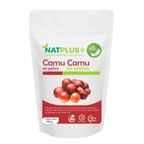 Camu Camu en Polvo Libre de Glúten 100 grs