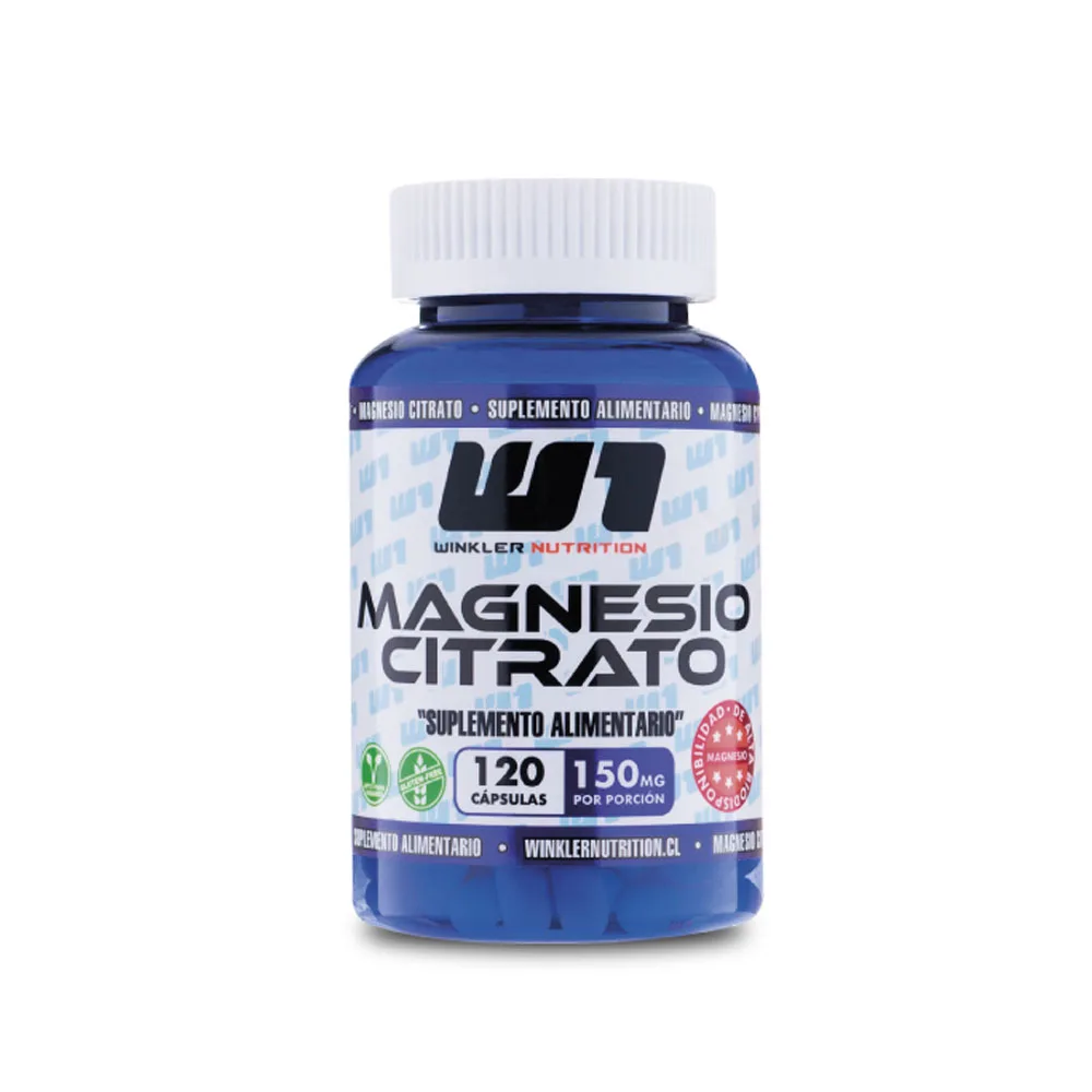 Magnesio Citrato 120 capsulas
