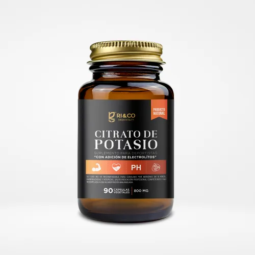 Citrato de potasio 90 cap RI&CO
