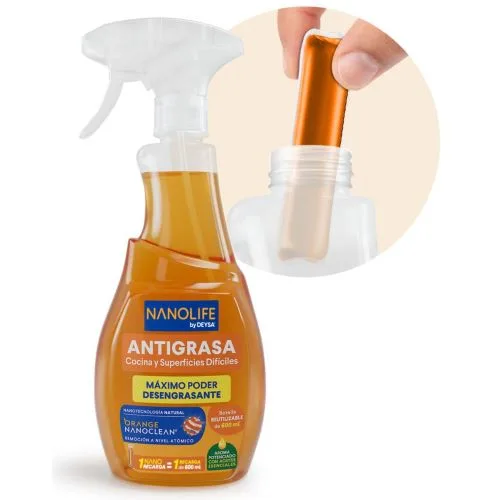 Antigrasa Limpiador Recargable 1 Lt