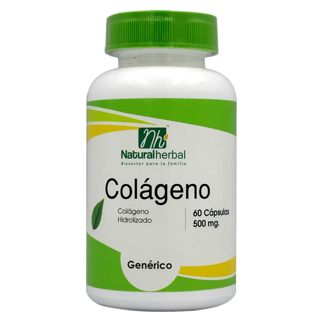 Colageno Hidrolizado 500 Mg 60 Capsulas