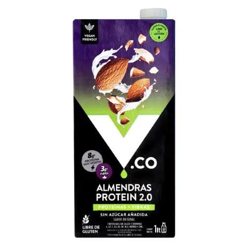 Bebida Vegetal de Almendras Protein 8gr Sin Azúcar 1 Lt