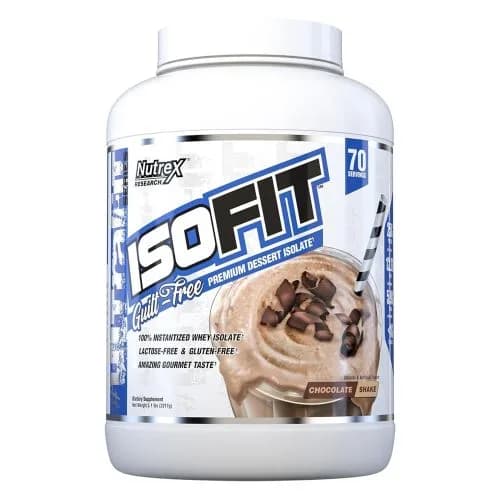 ISO FIT Proteína En Polvo Sin gluten Sabor Batido de Chocolate 993 gr