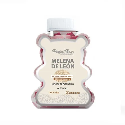 Melena de Leon Extracto de Hongo - Vitamina C 60 Gomitas