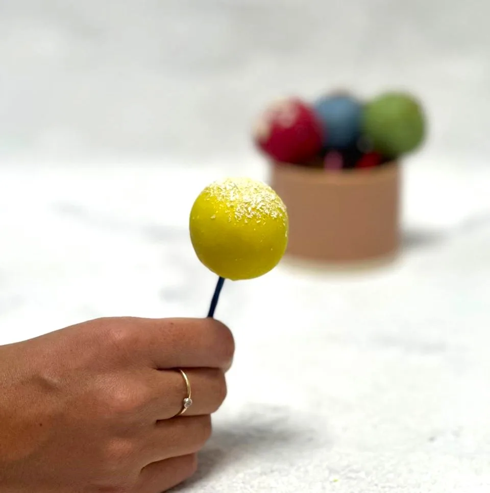 Cake Pop Coco, sin Azúcar, 1 un