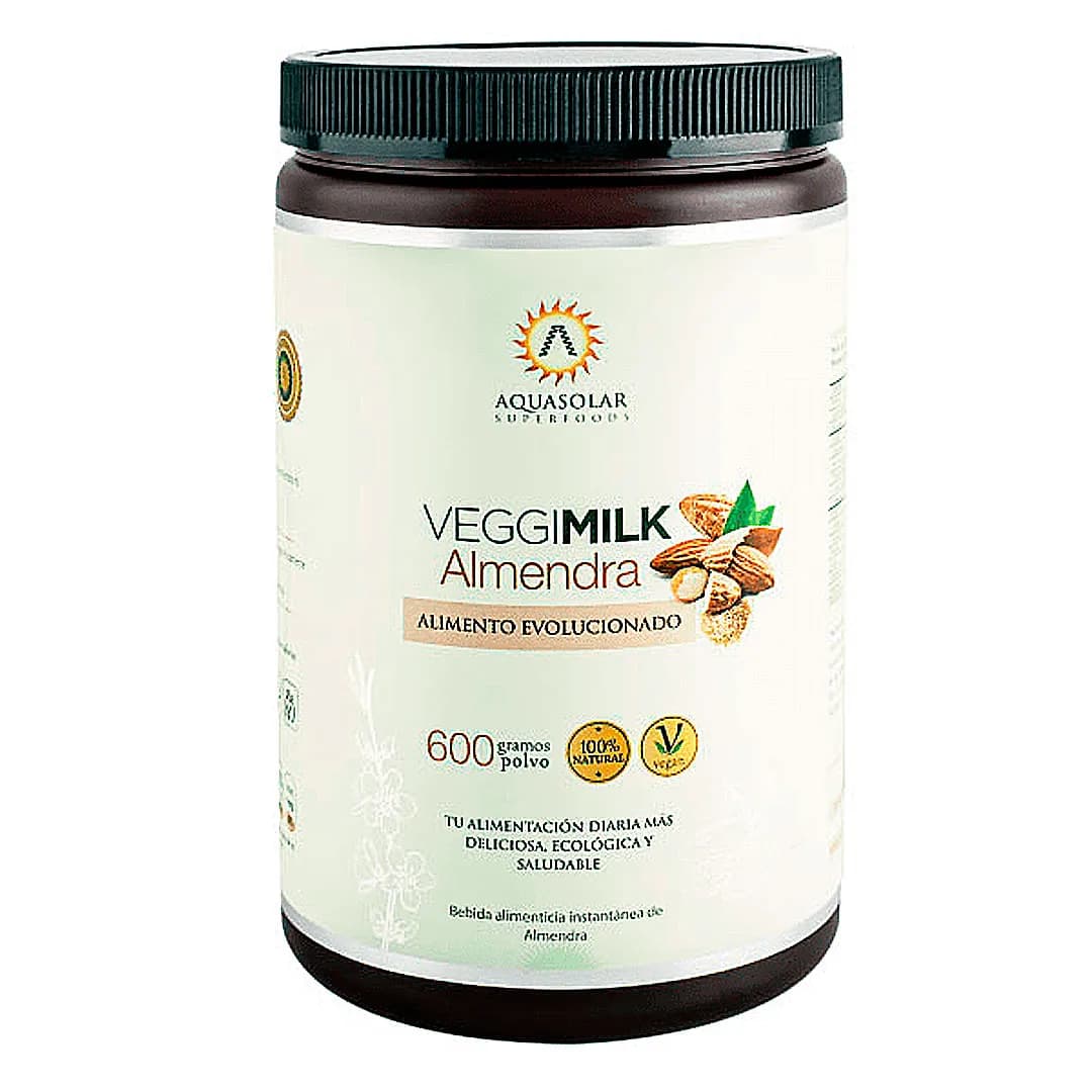 Bebida Vegetal Veggie Milk Sabor Almendra 600 grs
