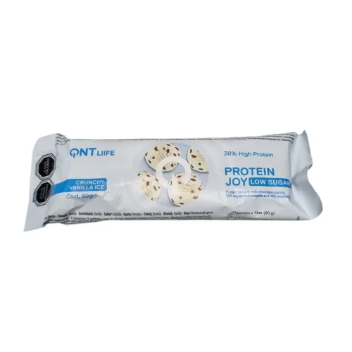 Barra de Proteínas Joy 38% Sabor Vainilla Bajo en Azúcar 60g