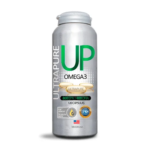 Omega 3 UP Ultra Pure 800 EPA/ 400 DHA 120 Cápsulas