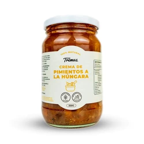 Crema de Pimientos a la Húngara