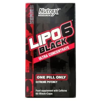 Lipo 6 Black UC Complemento Alimenticio con Cafeina 60 cápsulas