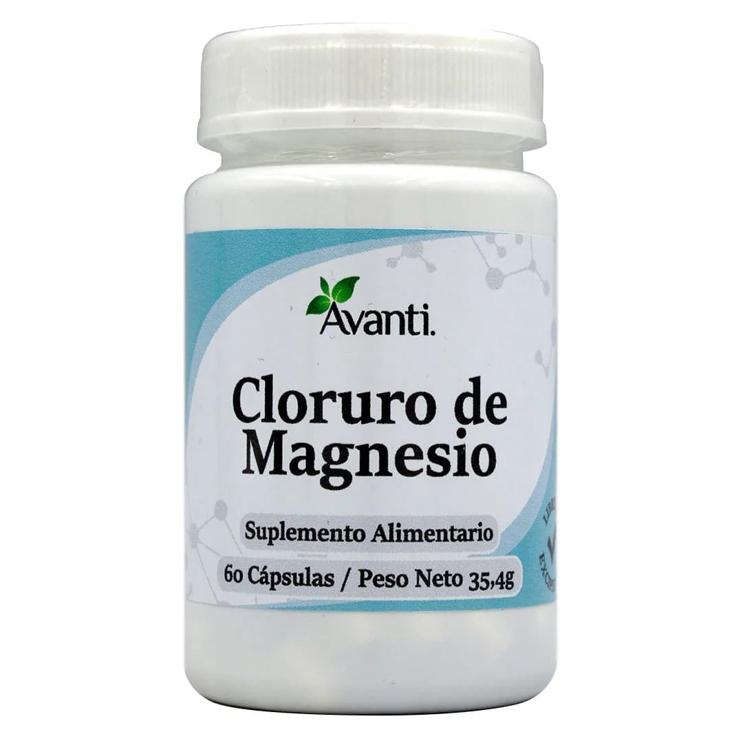 Cloruro de Magnesio 60 Capsulas