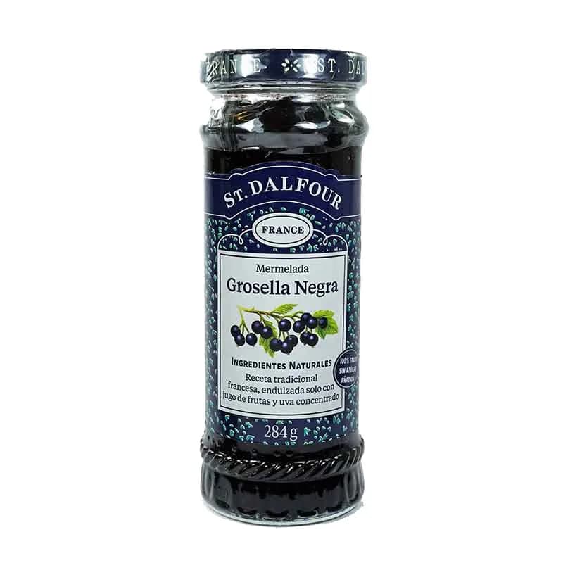 Mermelada de Grosella Negra 100% fruta sin azúcar añadida 284 grs