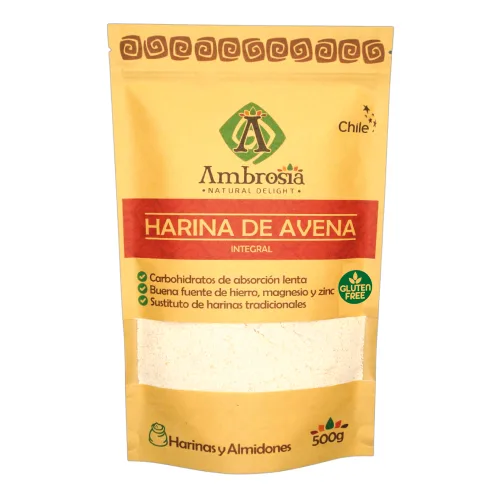 Harina de Avena sin Gluten 500 grs