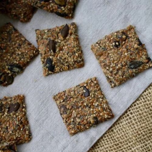 Crackers Sabor Romero, Keto y Veganas