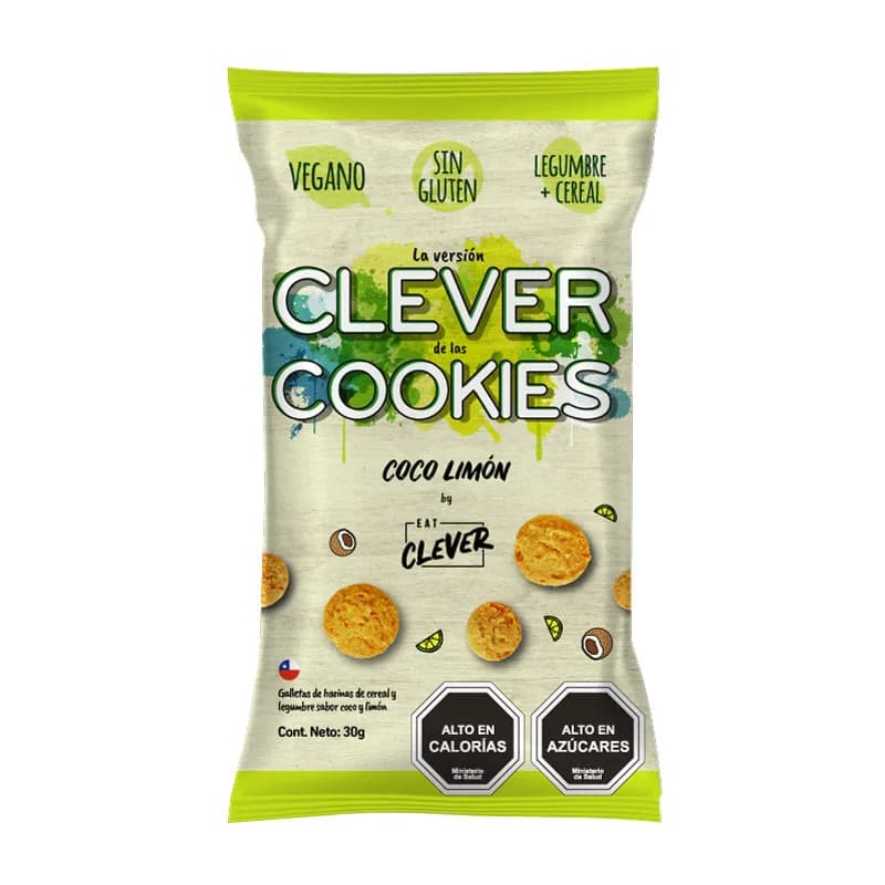 Galletas Coco Limón Vegano 30 grs