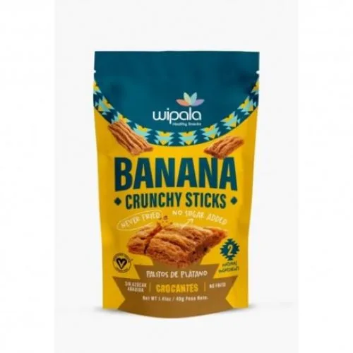 Snack Banana Crunchy Sticks 40 grs