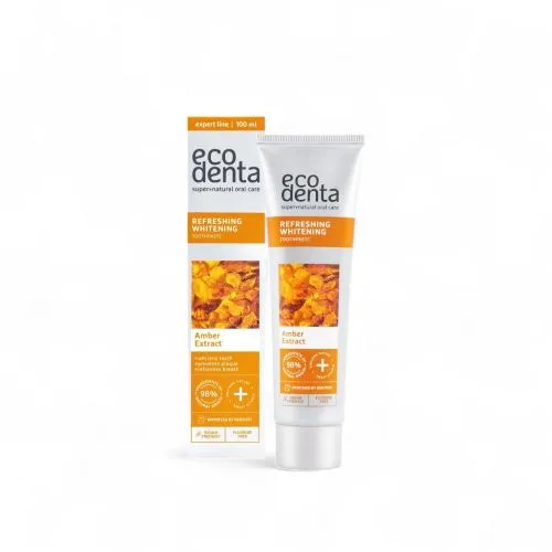 Crema Dental Blanqueadora con Ambar Orgánica Vegana 100ml