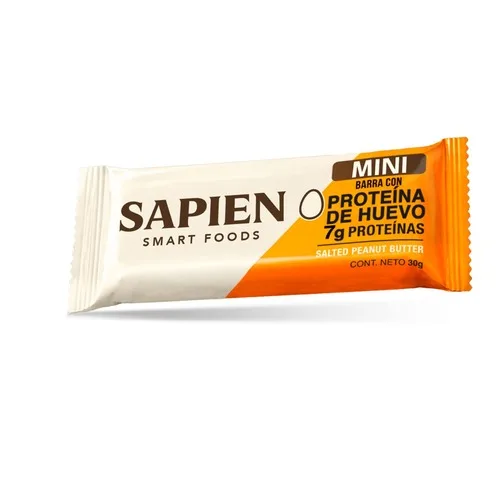 Mini Barra de Proteína de Huevo Sabor Salted Peanut Butter 30 gr