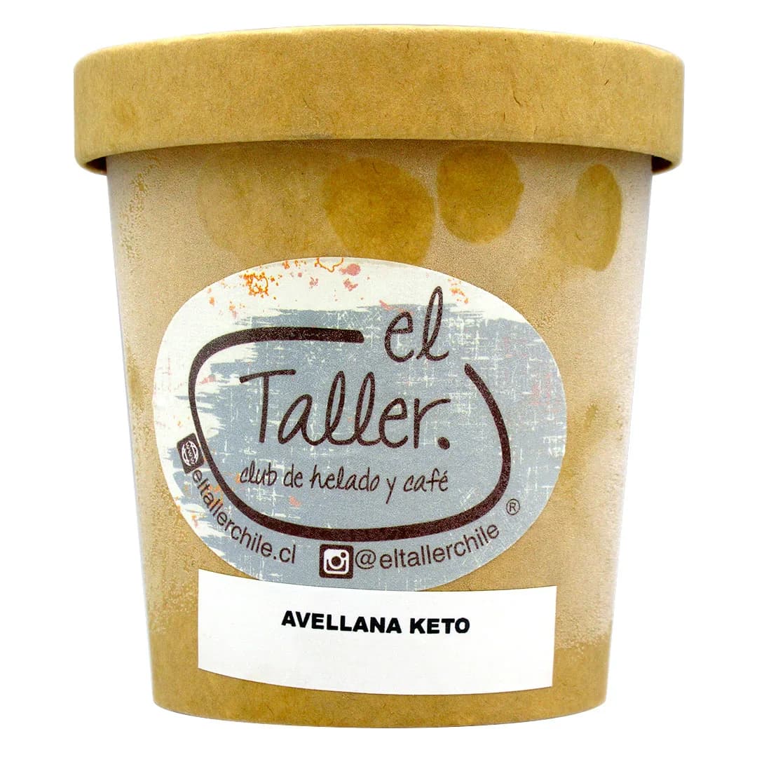 Helado Keto Sabor Avellana 453 ml