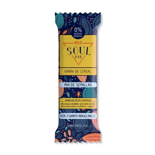 Barra de Cereal Soul Bar Semillas Ancestrales 35 grs c/u