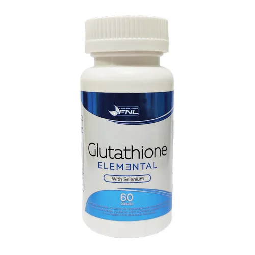 L -Glutatión «Elemental» con Selenio. 60 Capsulas.
