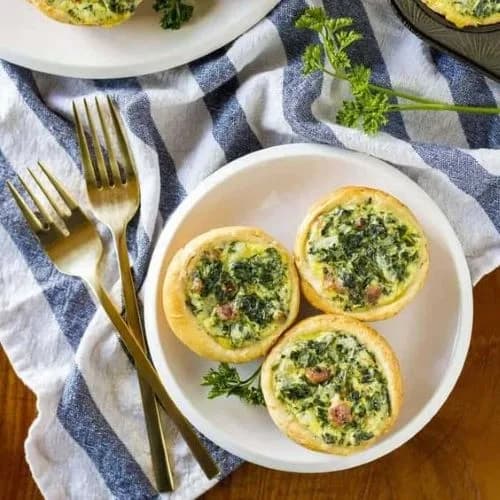 Pack 6 Unidades Quiche Espinaca Queso de Cabra Keto, 300 g