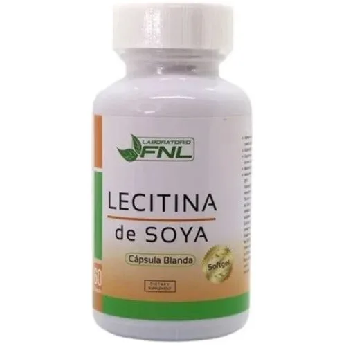 Lecitina de Soya 60 Capsulas
