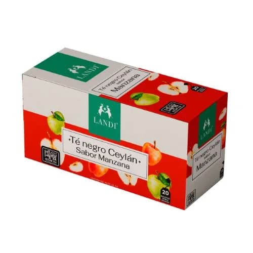 Té Negro Ceylan Manzana 20 bolsas