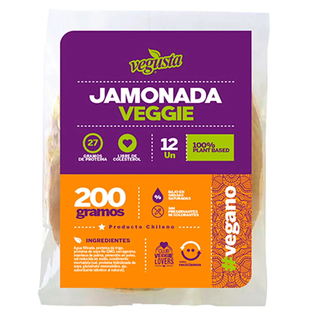 Jamonada Veggie Libre de Colesterol 200 grs