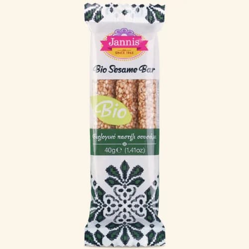 Barra de Sésamo Vegana Sin Gluten40 gr