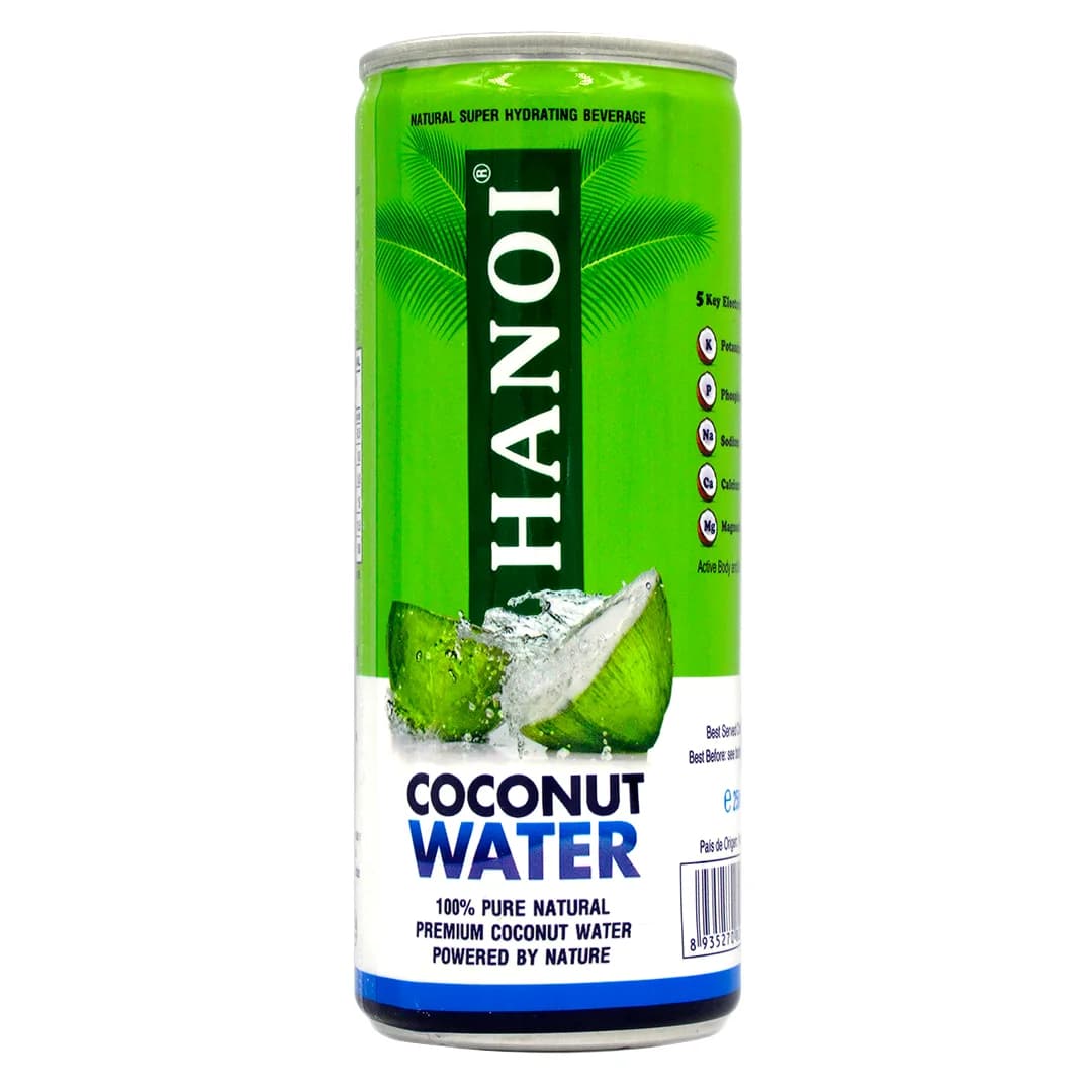 Agua de Coco, Sin Gluten, Vegano, Sin Azúcar añadida, 250 ml