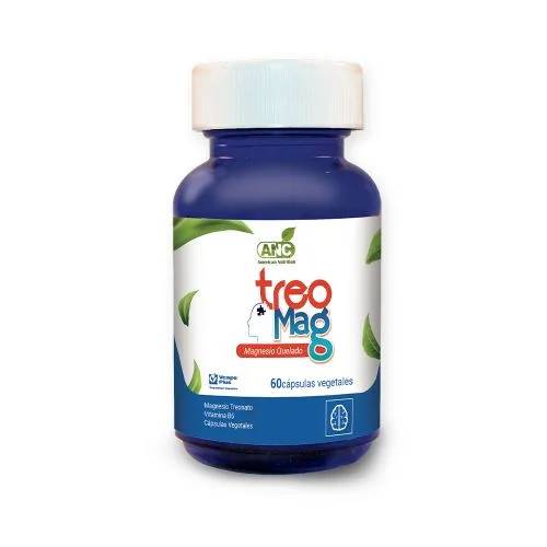 TREO MAG Magnesio Quelado + B6 60 Capsulas