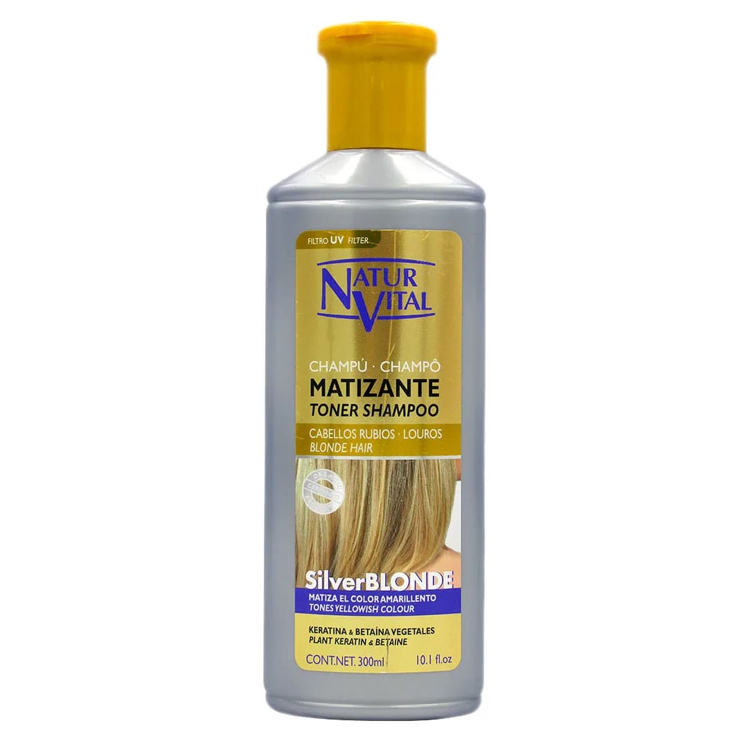 Shampoo Matizante Silver blondeCabellos Rubios 300ml