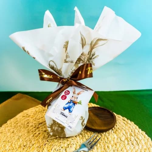 Huevo de Pascua de Chocolate 85% cacao, Keto, Sin Azúcar
