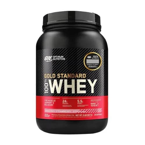 Gold Standard 100 % Whey Strawberry 907grs (2Lb)
