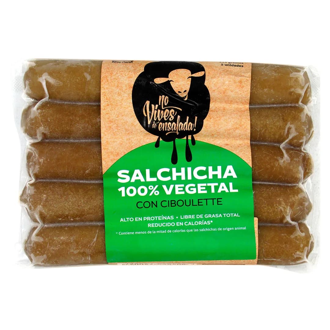 Salchichas Vegetales con Hierbas 5 unidades