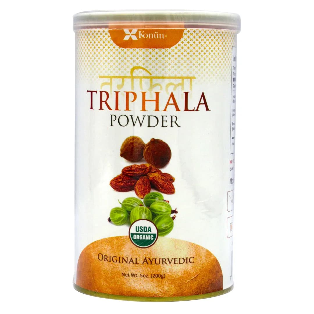 Triphala Sin Gluten Vegana Sin GMO Orgánica 200 gr