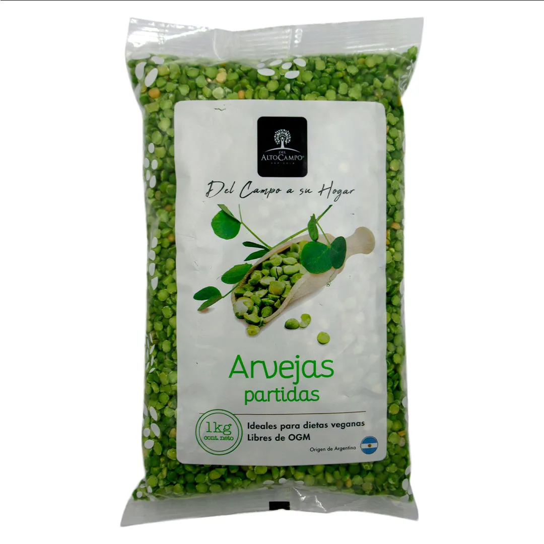 Arvejas Verdes partidas 1 kg