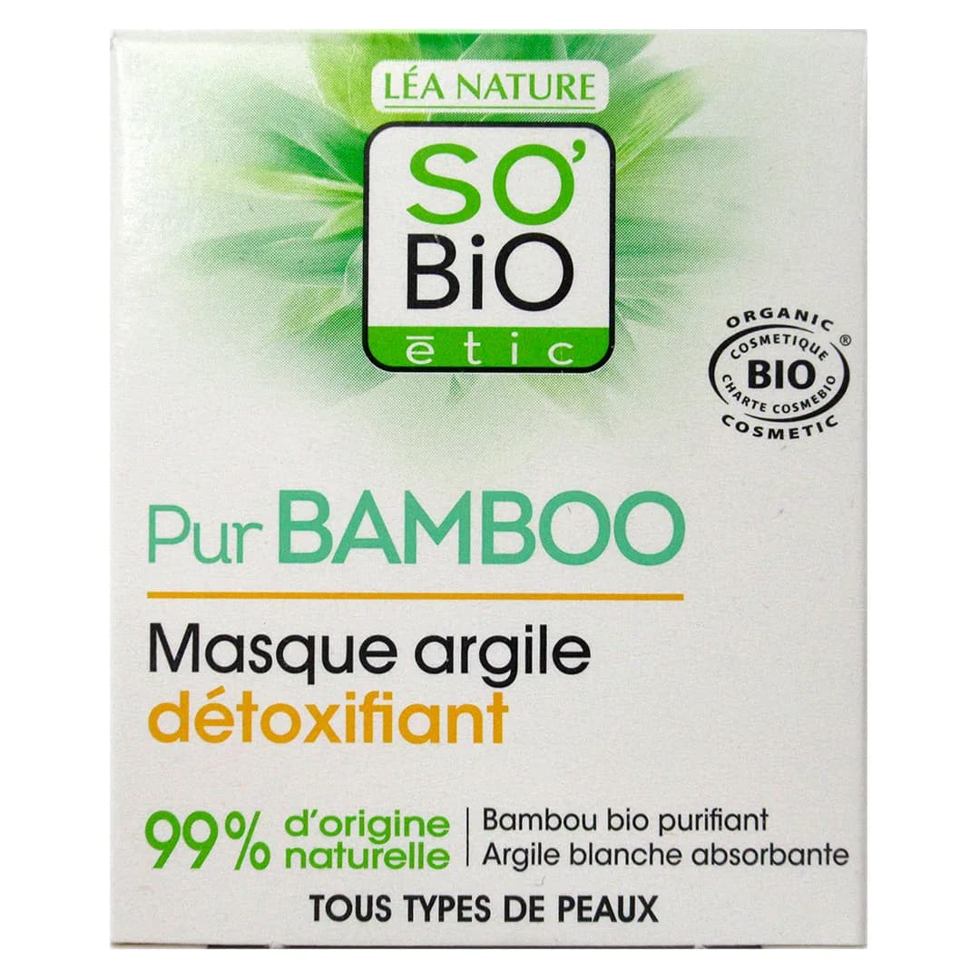 Mascarilla Facial Desintoxicante de Arcilla Bamboo 50 ml