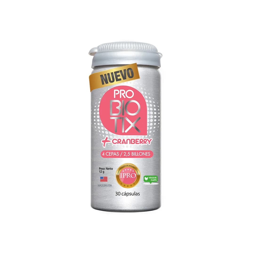 ProBiotix Cramberry 4 Cepas 30 Cápsulas
