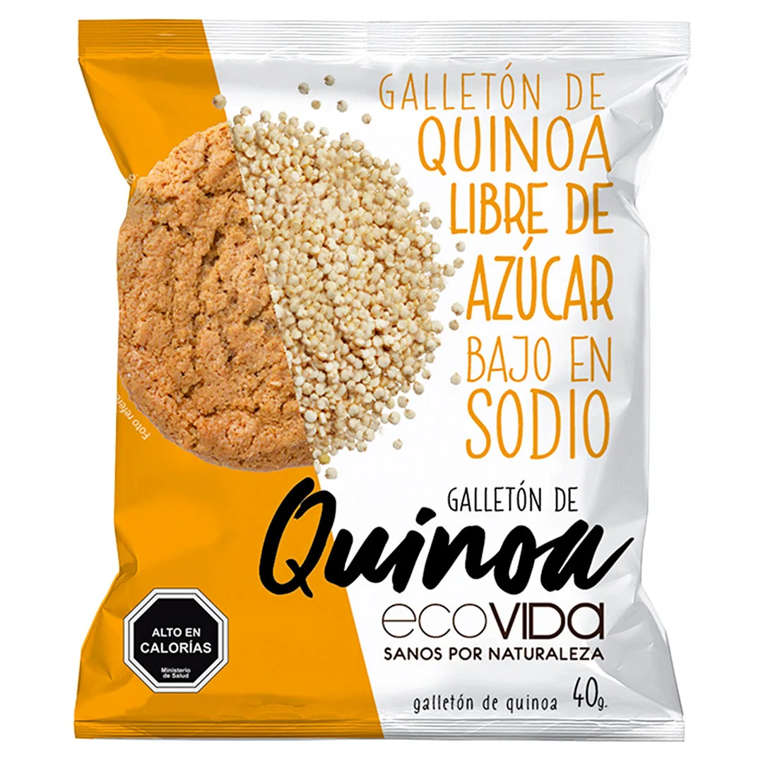 Galleton de Quinoa Sin Azúcar Sin Lactosa 40 grs