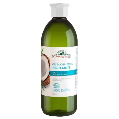 Gel de Ducha Coco Hidratante y Suavizante 600 ml